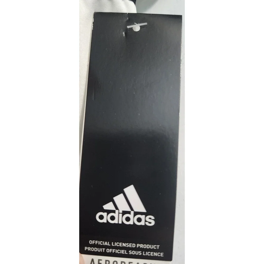 Adidas Boys XS Triple‎ Stripe Performance Slider w/ Cup White AEROREADY